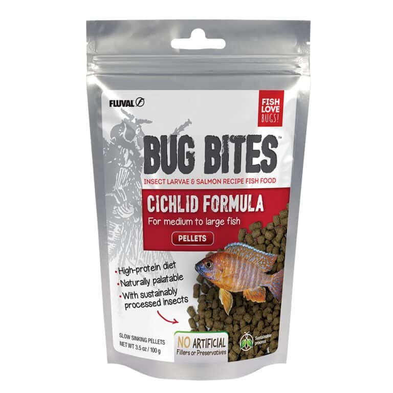 Fluval Bug Bites Cichlid Formula for Medium-Large Fish