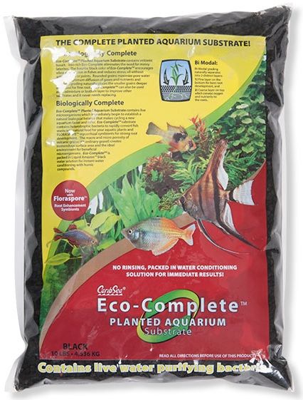 (10lbs) CaribSea Eco-Complete Planted Aquarium Substrate