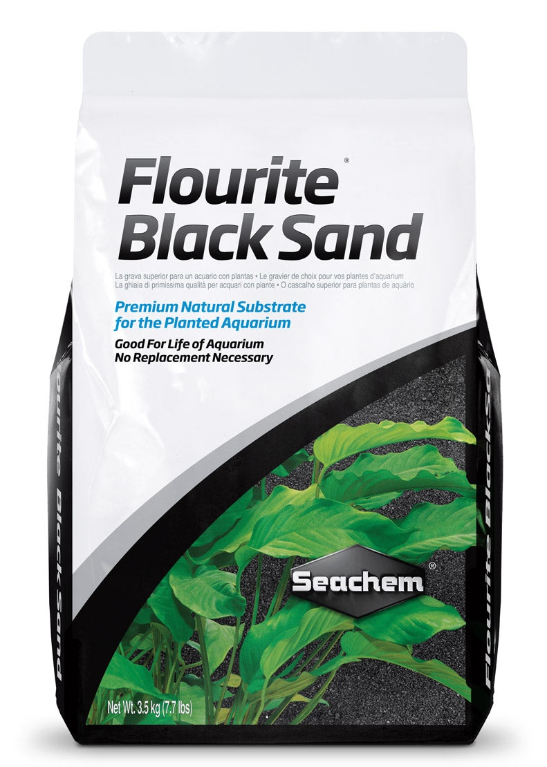 SEACHEM – FLOURITE BLACK SAND - 15.4 Pounds